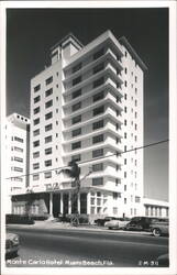 Monte Carlo Hotel, Miami Beach Postcard