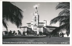 Veterans Administration Hospital - Coral Gables Postcard