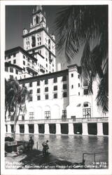 The Pool - Veterans Administration Hospital Postcard
