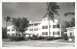 Hampshire House, Hallandale, Florida Postcard