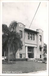 City Hall - Bartow, Florida Postcard