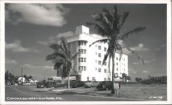 Coronado Hotel, Surfside, Florida Postcard