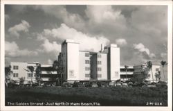 The Golden Strand Hotel, Miami Beach, FL Postcard