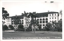 Veterans Administration Hospital, Bay Pines Postcard