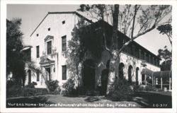 Nurses Home, Veterans Administration Hospital Postcard