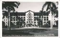 Veterans Administration Hospital, Bay Pines Postcard