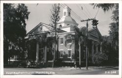 First Baptist Church, Plant City Postcard