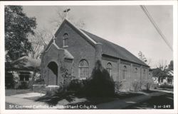 St. Clement Catholic Church, Plant City Postcard