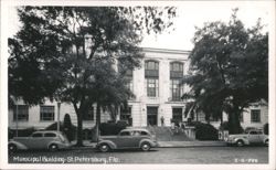 St. Petersburg, FL Municipal Building Postcard