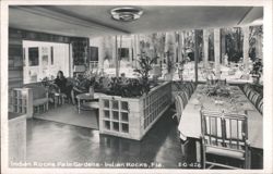 Indian Rocks Palm Gardens Interior Postcard