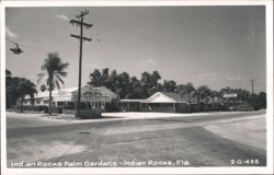 Indian Rocks Palm Gardens Restaurant, Indian Rocks, FL Postcard