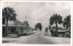 View at Indian Rocks Bridge Postcard