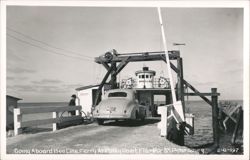 Bee Line Ferry at Piney Point, Florida Postcard