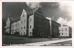Music Building, Florida State University Postcard