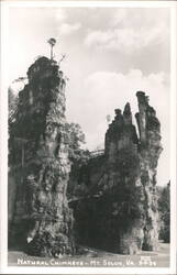 Natural Chimneys, Mt. Solon Postcard