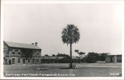 Fort Clinch, Fernandina Beach, Florida Postcard
