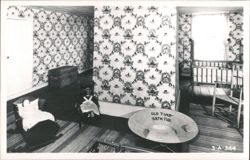 My Old Kentucky Home Nursery Room Interior Postcard