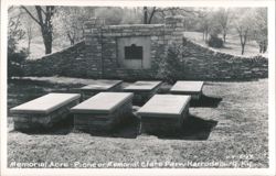 Memorial Acre, Pioneer Memorial State Park Postcard