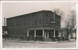 Parkway Hotel, Burkesville, KY Postcard