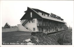 Alpine Motor Inn, Burkesville, KY Postcard