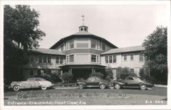 Entrance - Grand Hotel, Point Clear Postcard