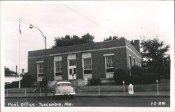 Tuscumbia, Alabama Post Office Postcard