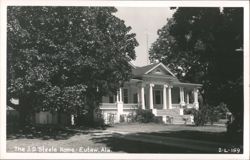 J.D. Steele Home, Eutaw, AL Postcard