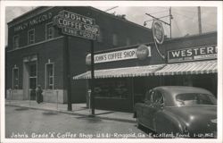 John's Grade "A" Coffee Shop, Ringgold, GA Postcard