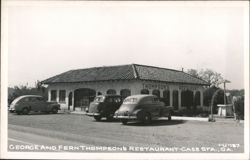 Thompson's Restaurant, Cass Station, GA Postcard