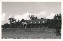 Golf Course from Green Park Hotel Postcard