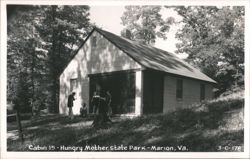 Cabin 15 at Hungry Mother State Park Postcard