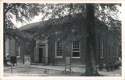 U.S. Post Office, Calhoun, GA Postcard