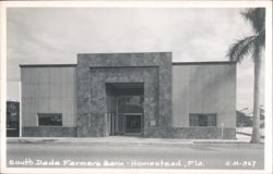 South Dade Farmers Bank, Homestead Postcard