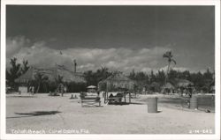 Tahati Beach, Coral Gables, Florida Postcard