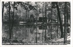 Mill Pond at McHargue Mill, Levi Jackson Wilderness Road State Park Postcard