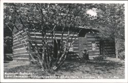 Museum Building at Levi Jackson Wilderness Road State Park Postcard