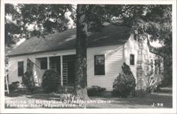 Replica of Jefferson Davis Birthplace, Fairview, KY Postcard