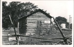 Lincoln Marriage Cabin, Harrodsburg, KY Postcard