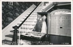 Entrance Hall and Stairway, Museum Building Postcard