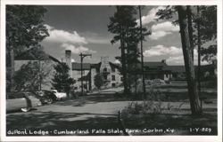 duPont Lodge, Cumberland Falls State Park Postcard