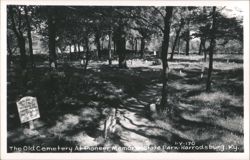 Old Cemetery at Pioneer Memorial State Park Postcard