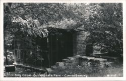 Efficiency Cabin - Butler State Park Postcard