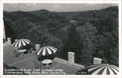 Cumberland River from du Pont Lodge Postcard