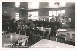 Choate's Truck Stop #2 Restaurant Interior Postcard