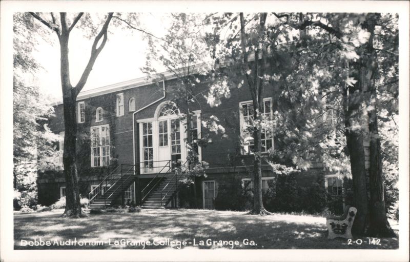 Dobbs Auditorium, LaGrange College Georgia