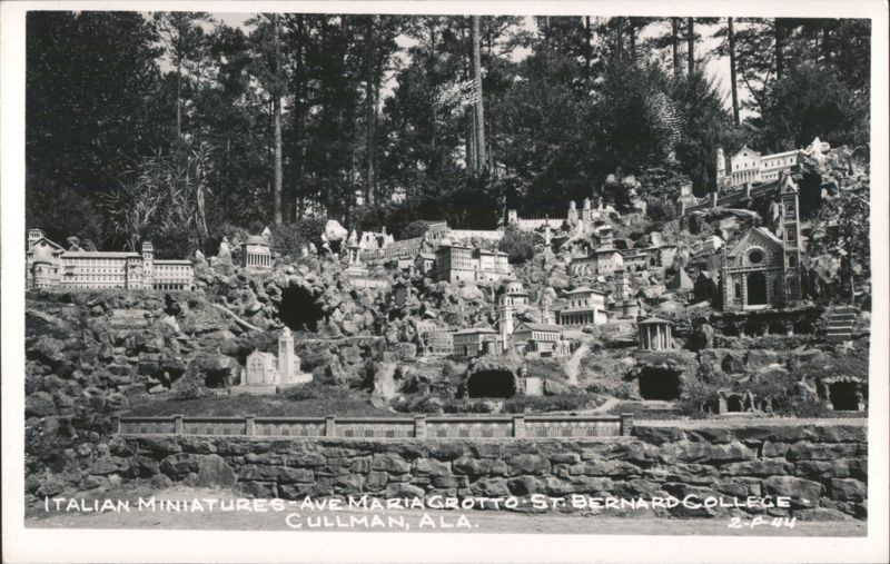 Italian Miniatures, Ave Maria Grotto, St. Bernard College Cullman Alabama