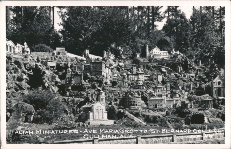 Ave Maria Grotto, Italian Miniatures at St. Bernard College Cullman Alabama