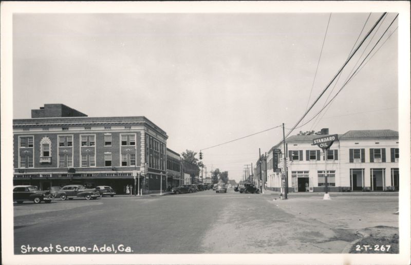 Street Scene in Adel, GA Georgia