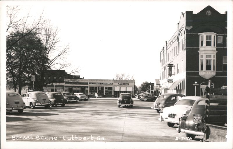 Street Scene - Cuthbert, GA Georgia