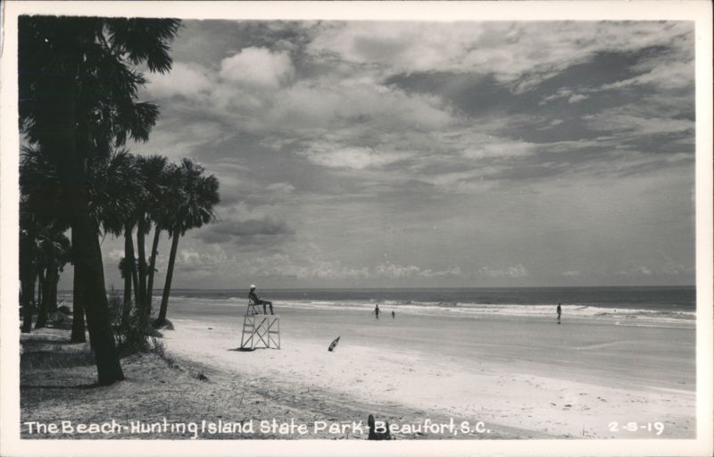 The Beach, Hunting Island State Park Beaufort South Carolina